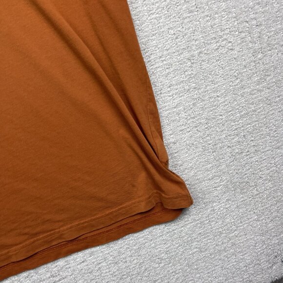 Merrell T-Shirt Mens Orange Short Sleeve Get Outside Outdoors Graphic Logo Read - Picture 5 of 15